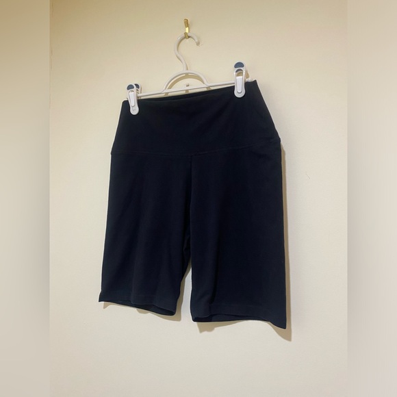 Aerie brand Women’s Chill Play Move Black Bike shorts size large cotton causal - Picture 5 of 12